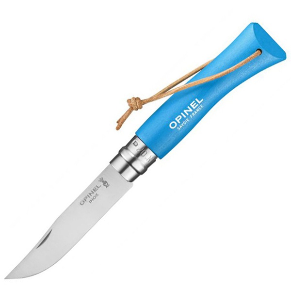 Нож Opinel №7 Trekking голубой