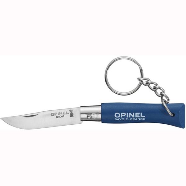 Нож-брелок Opinel №4 синий