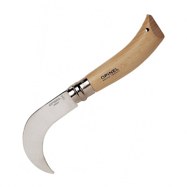 Нож садовый Opinel №10 с изогнутым лезвием