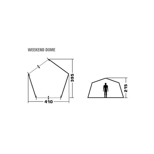 Шатер Trek Planet Weekend Dome
