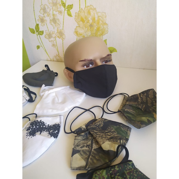 Маска защитная Skadi Gear нестерильная чёрный