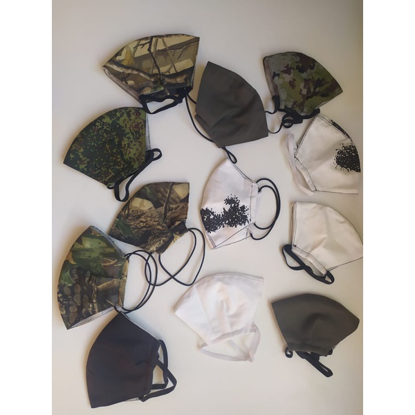 Маска защитная Skadi Gear нестерильная чёрный