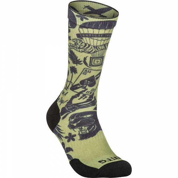 Носки 5.11 Tactical Sock And Awe Crew Tropic