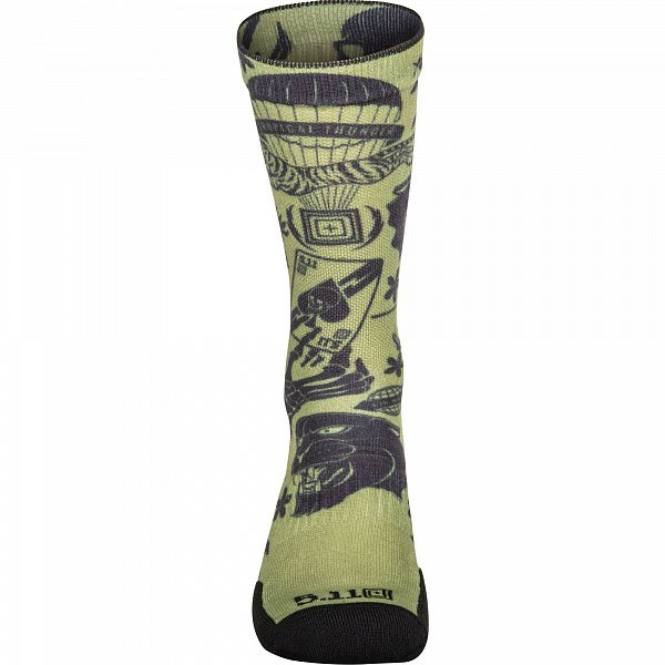 Носки 5.11 Tactical Sock And Awe Crew Tropic