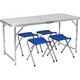 Набор мебели Тонар PR-HF10471-1 (стол + 4 табурета, алюминий). Фото 1