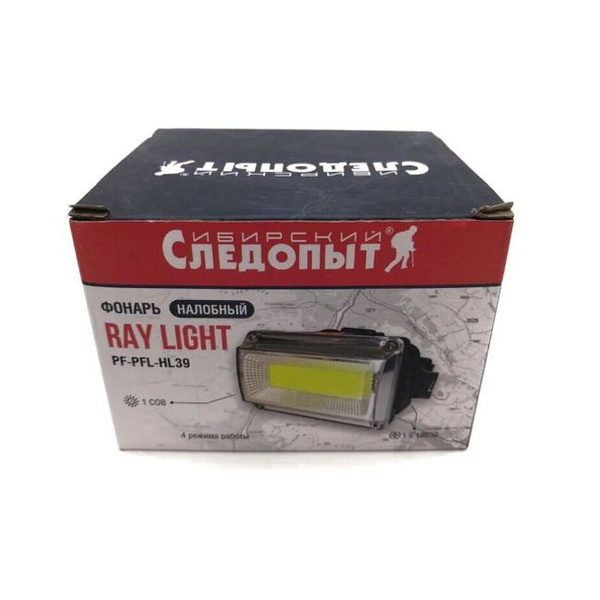 Фонарь налобный Следопыт Ray Light