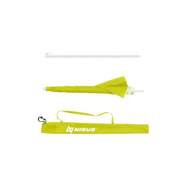 Зонт пляжный Nisus N-200 (2 м прямой) салатовый