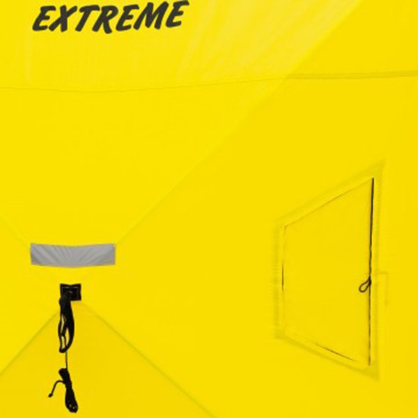 Палатка для зимней рыбалки Helios Куб Extreme V2.0 1,8x1,8 (широкий вход)