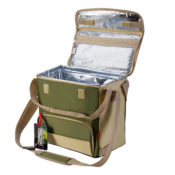 Термосумка Biostal Кемпинг TC-15G зелёный, 15 л