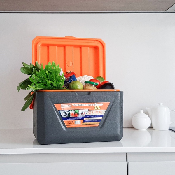 Изотермический контейнер Biostal CB-10G с вертикальной ручкой 10 л