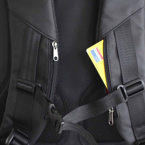 Рюкзак Vargu Roll-X чёрный, 23 л