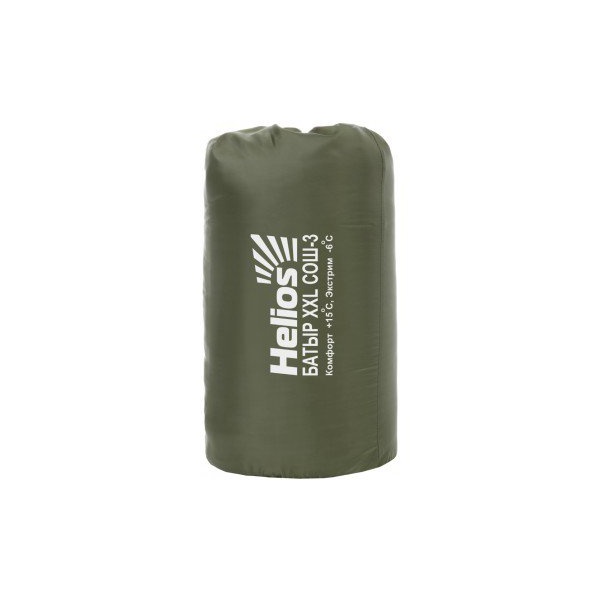 Спальный мешок Helios Батыр XXL СОШ-3 (220*90, холлофайбер)