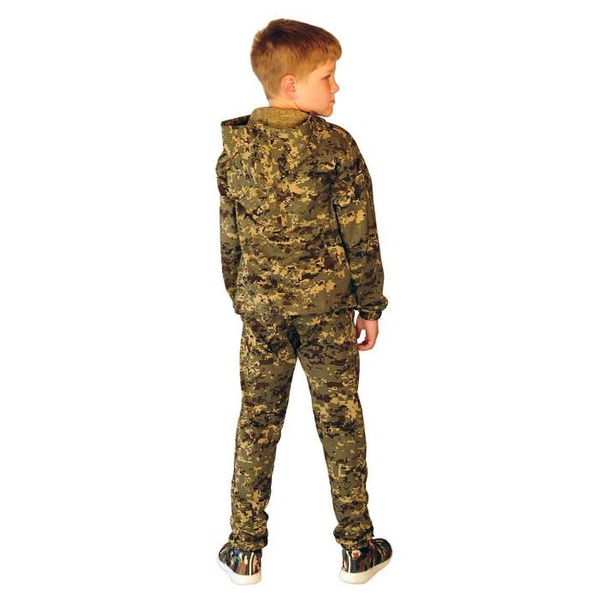 Костюм детский Ursus Тигр (хлопок) серо-зелёная цифра