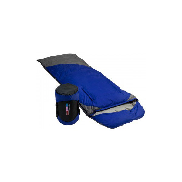 Спальный мешок Premier PR-YJSD-32-B (пух, t-25C) синий