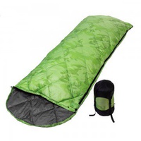 Спальный мешок Premier PR-SB-210x72-G (пух, t-5C) зеленый