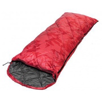 Спальный мешок Premier PR-SB-210x72-R (пух, t-5C) красный
