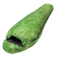 Спальный мешок Premier PR-SB-210x80-G (пух, t-20C) зеленый