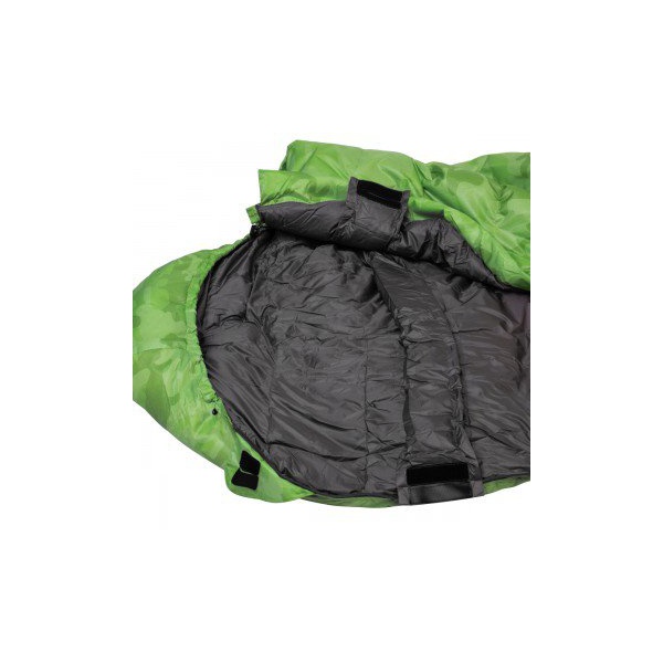 Спальный мешок Premier PR-SB-210x80-G (пух, t-20C) зеленый