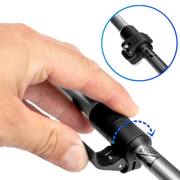 Палки треккинговые Тонар YJQT-32-2-Red (60 - 135 см) красный