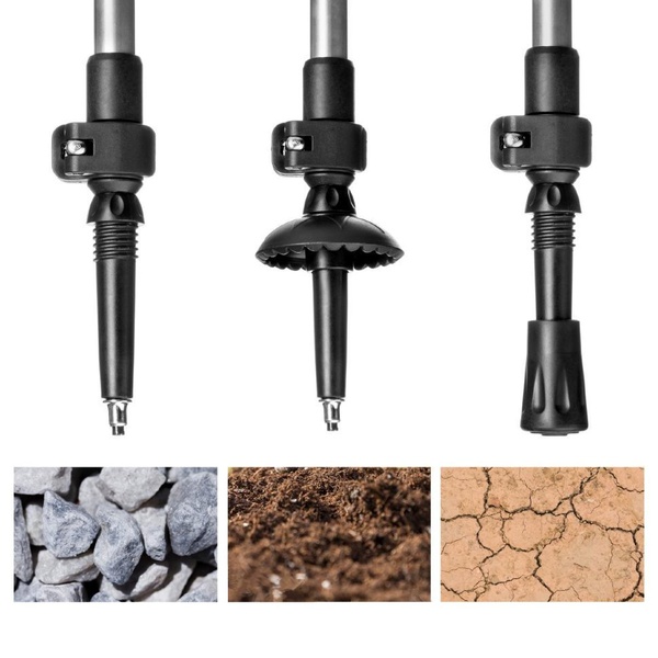 Палки треккинговые Тонар YJQT-32-2-Red (60 - 135 см) красный