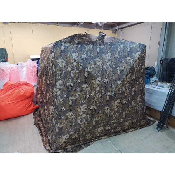 Баня походная Пингвин Призма Премиум (1-сл) (каркас композит) камуфляж