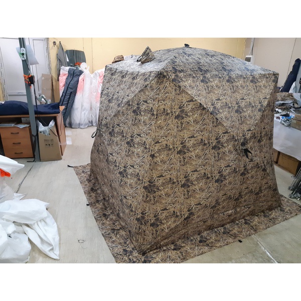 Баня походная Пингвин Призма (1-сл.) (каркас композит) камуфляж