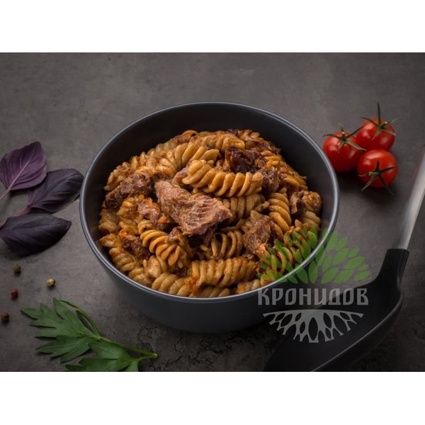 Готовое блюдо Кронидов Говядина с макаронами 250 г