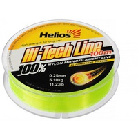 Леска Helios Hi-tech Line Nylon Fluorescent Yellow 0,25мм/100