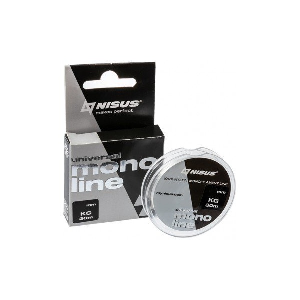 Леска Nisus Monoline Universal (30м/нейлон) 0,14 мм