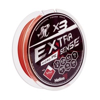 Шнур Helios Extrasense X3 PE Red (92м) 0.09 мм