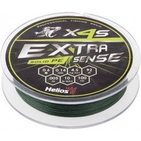 Шнур Helios Extrasense X4S PE Green (92м) 0.14 мм
