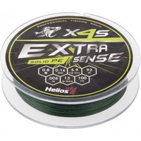 Шнур Helios Extrasense X4S PE Green (92м) 0.16 мм