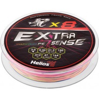 Шнур Helios Extrasense X8 PE Multicolor (150м) 0.30 мм