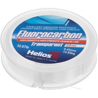 Леска Helios Fluorocarbon Transparent прозрачный, 0,45мм/30