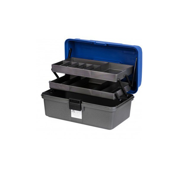 Ящик рыболова Nisus N-FB-2-B ( двухполоч. ) синий