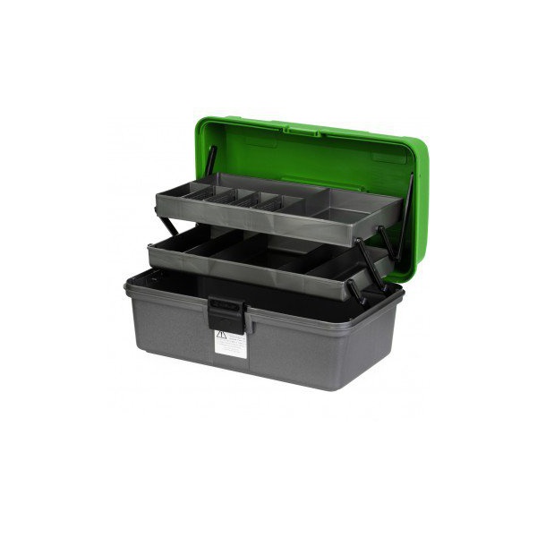 Ящик рыболова Nisus N-FB-2-G ( двухполоч. ) зеленый