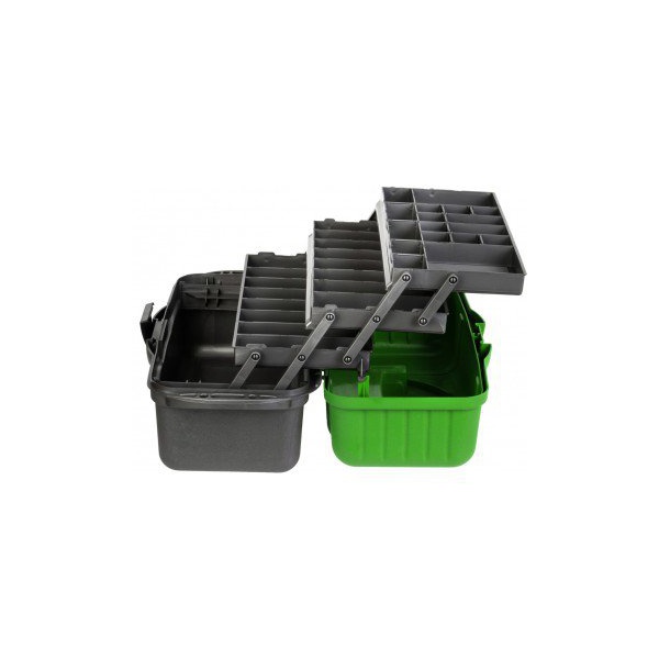 Ящик рыболова Nisus N-FB-3-G ( трёхполоч. ) зеленый