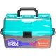 Ящик для снастей Nisus Tackle Box трёхполочный бирюзовый. Фото 4