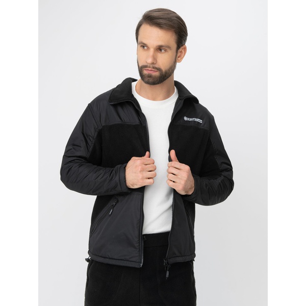 Флисовый костюм Huntsman Пикник-Люкс чёрный