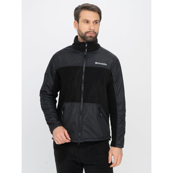 Флисовый костюм Huntsman Пикник-Люкс чёрный