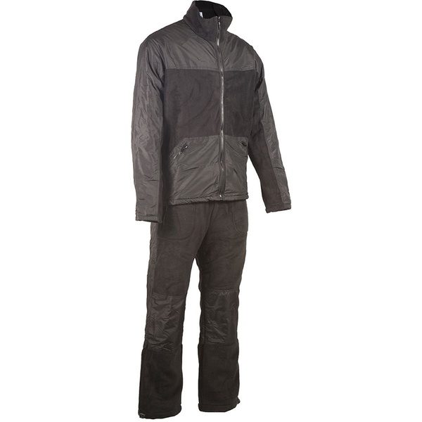 Флисовый костюм Huntsman Пикник-Люкс чёрный