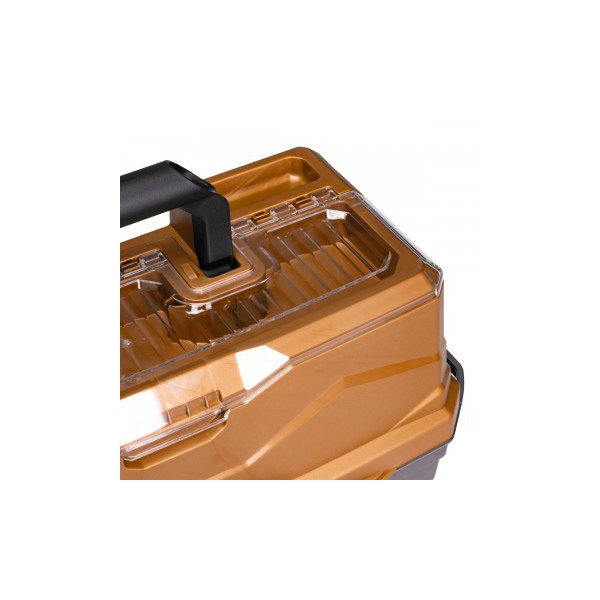 Ящик для снастей Nisus Tackle Box трёхполочный золотой