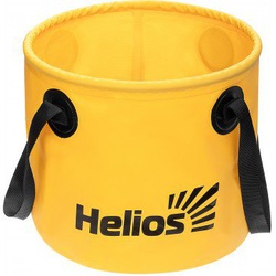 Ведро складное Helios ПВХ жёлтый, 15л