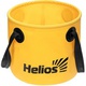 Ведро складное Helios ПВХ жёлтый, 15л. Фото 1