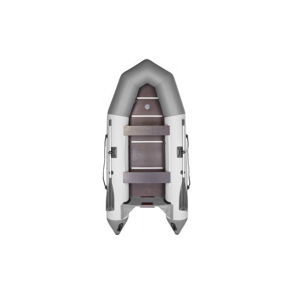 Лодка Тонар Капитан Т330 (киль+пол) бело/серый