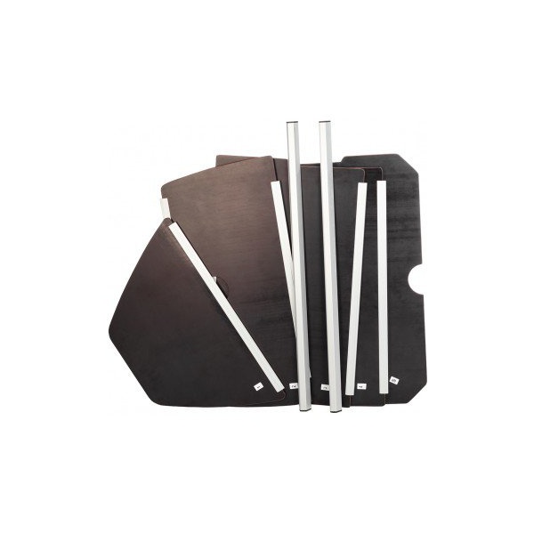 Лодка Тонар Капитан Т330 (киль+пол) бело/серый