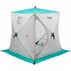 Палатка зимняя Premier Куб 1,5x1,5 бирюзово/серый. Фото 2