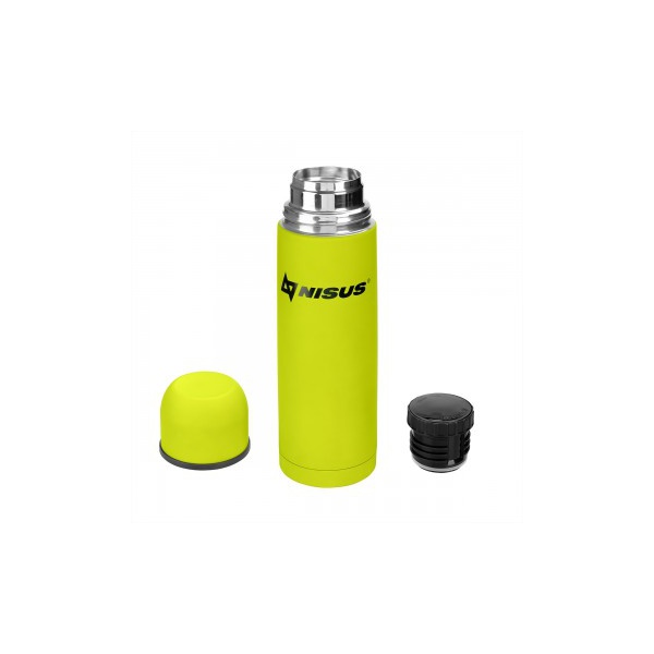 Термос Nisus N.TM-045-L (узкое горло) лайм, 1 л