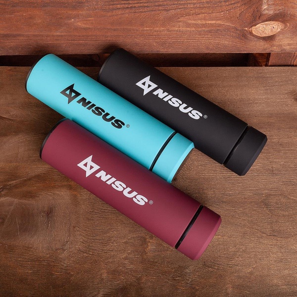 Термос Nisus N.TM-049-R (с термодатчиком, 0.45 л) красный