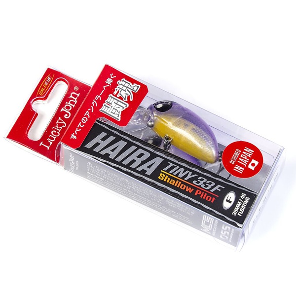 Воблер Lucky John Pro Series Haira Tiny Shallow Pilot F 3,3 см 405